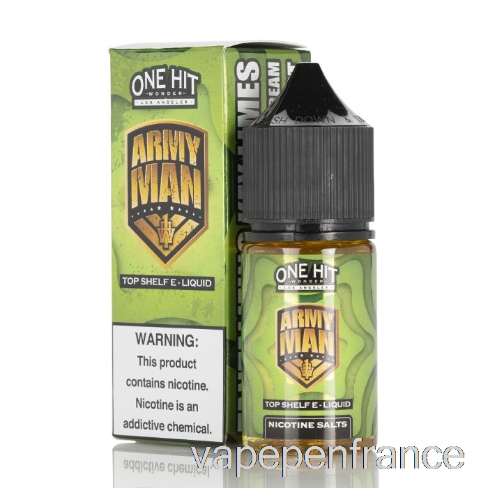 Homme De L'armée - Sels Miracles à Succès - Stylo Vape 30 Ml 25 Mg